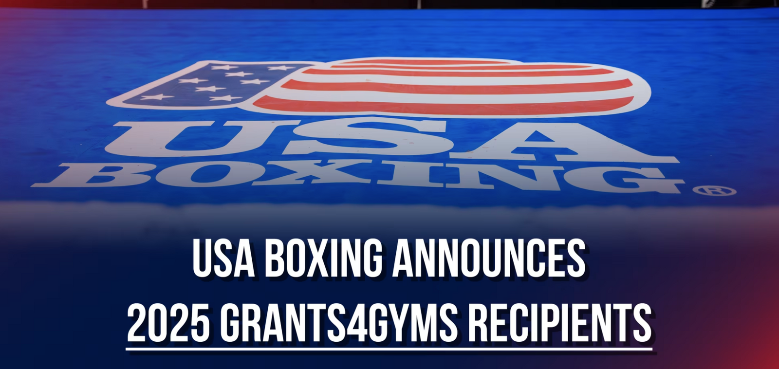 USA Boxing Announces 2025 Grants4Gyms Winners