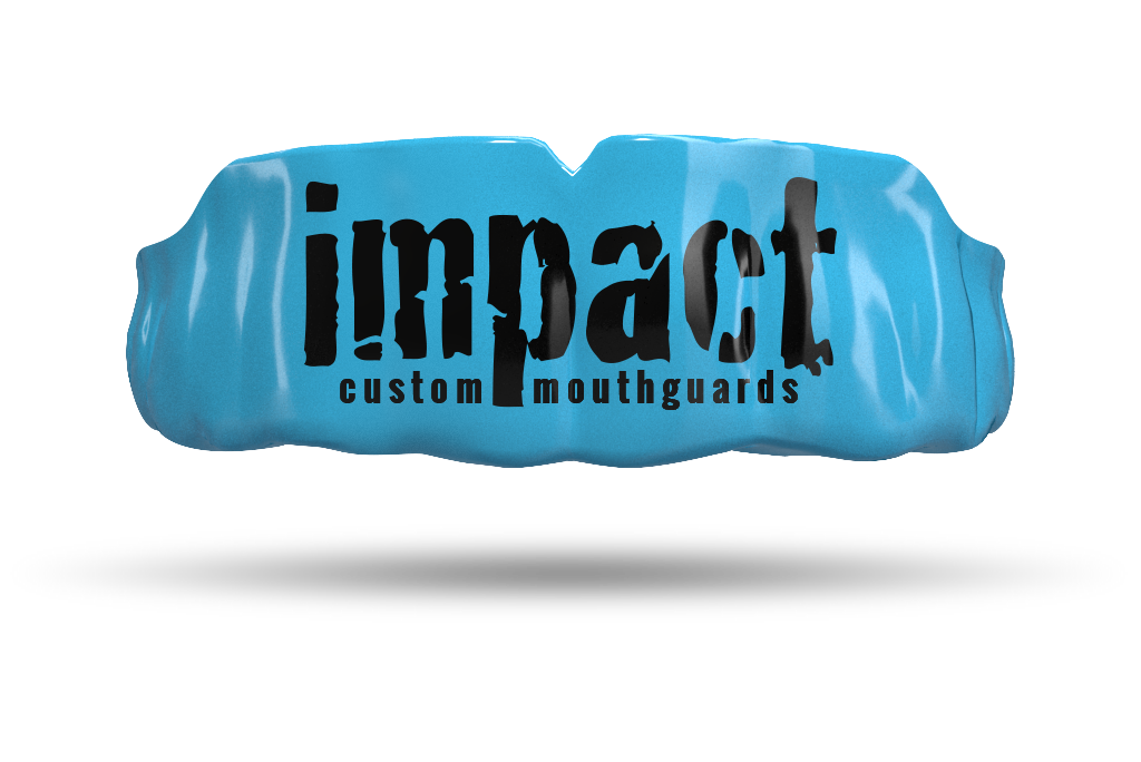 Impact Black Logo - Light Blue