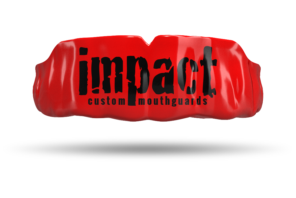 Impact Black Logo - Red