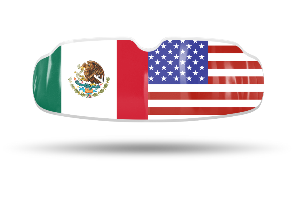 Mexican/USA Flag QuickFIT