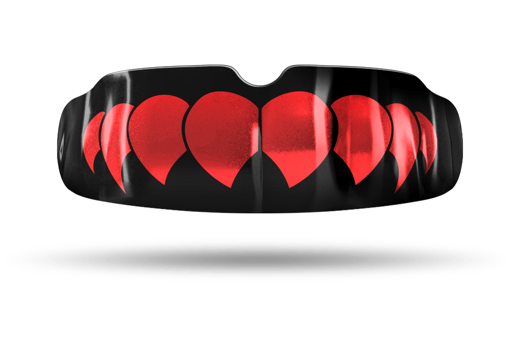 Chrome Red Fangs (Black) QuickFIT