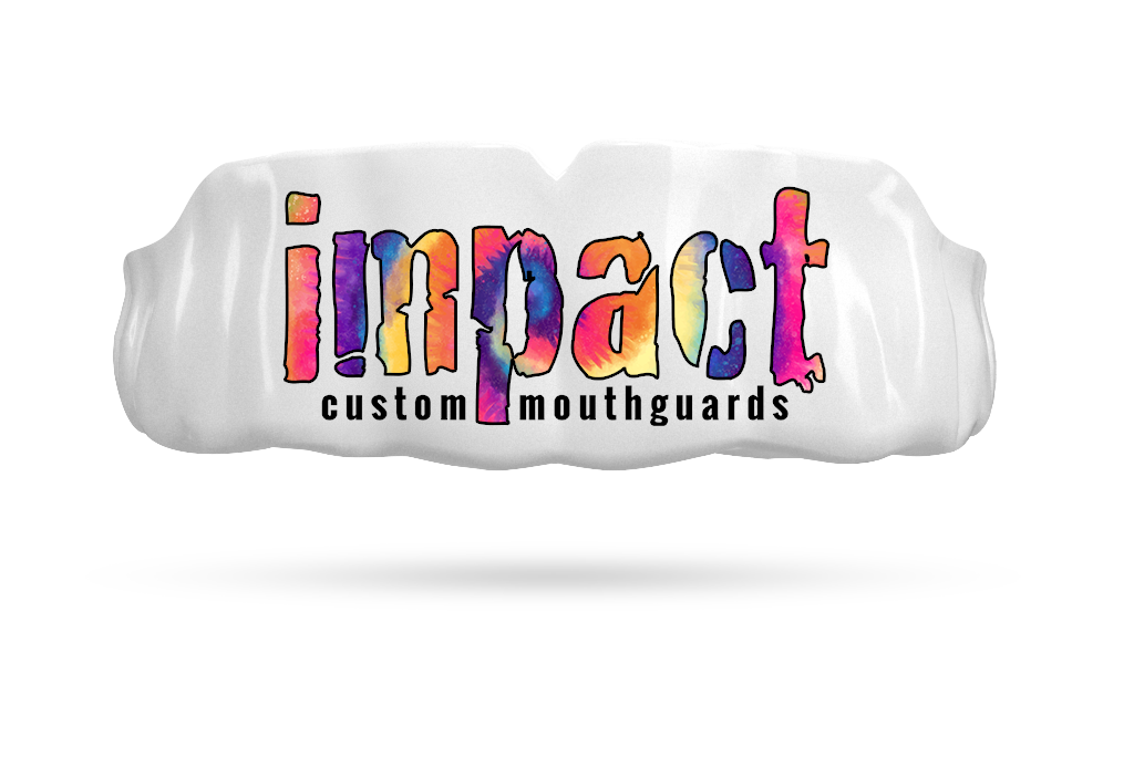 Impact Tie Dye Logo - White Guard