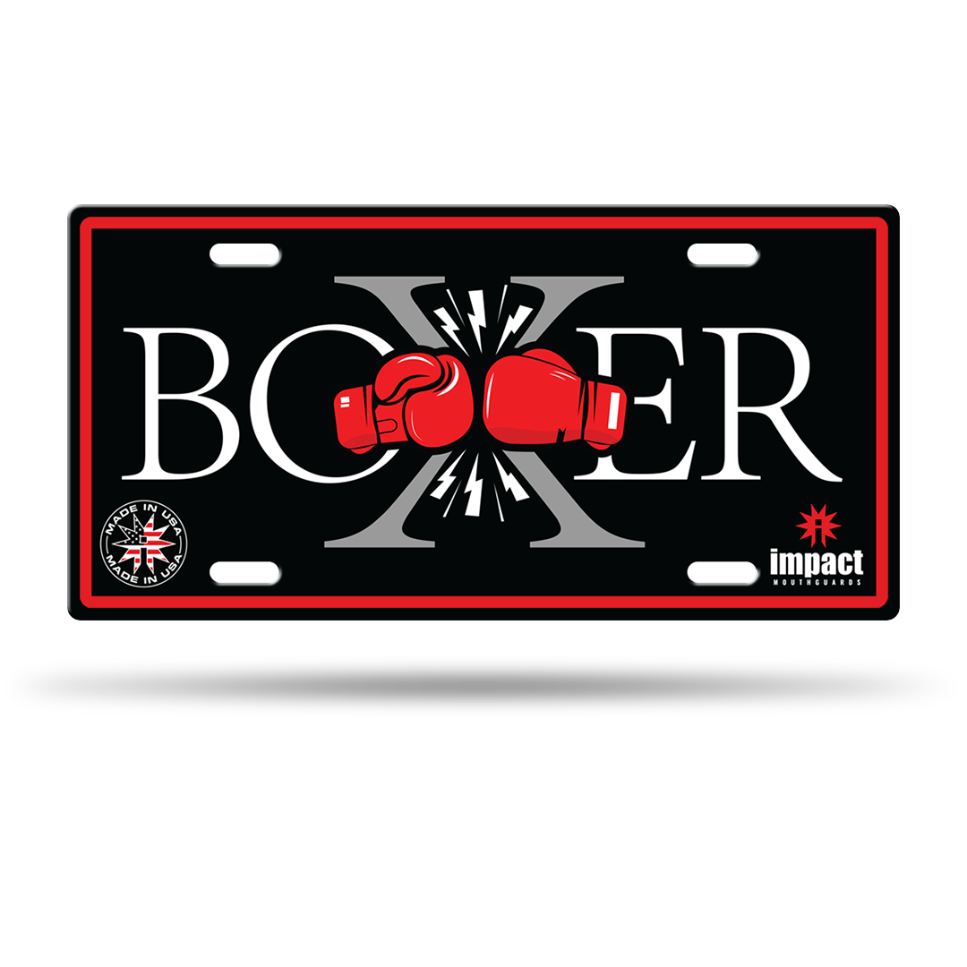 Boxer License Plate