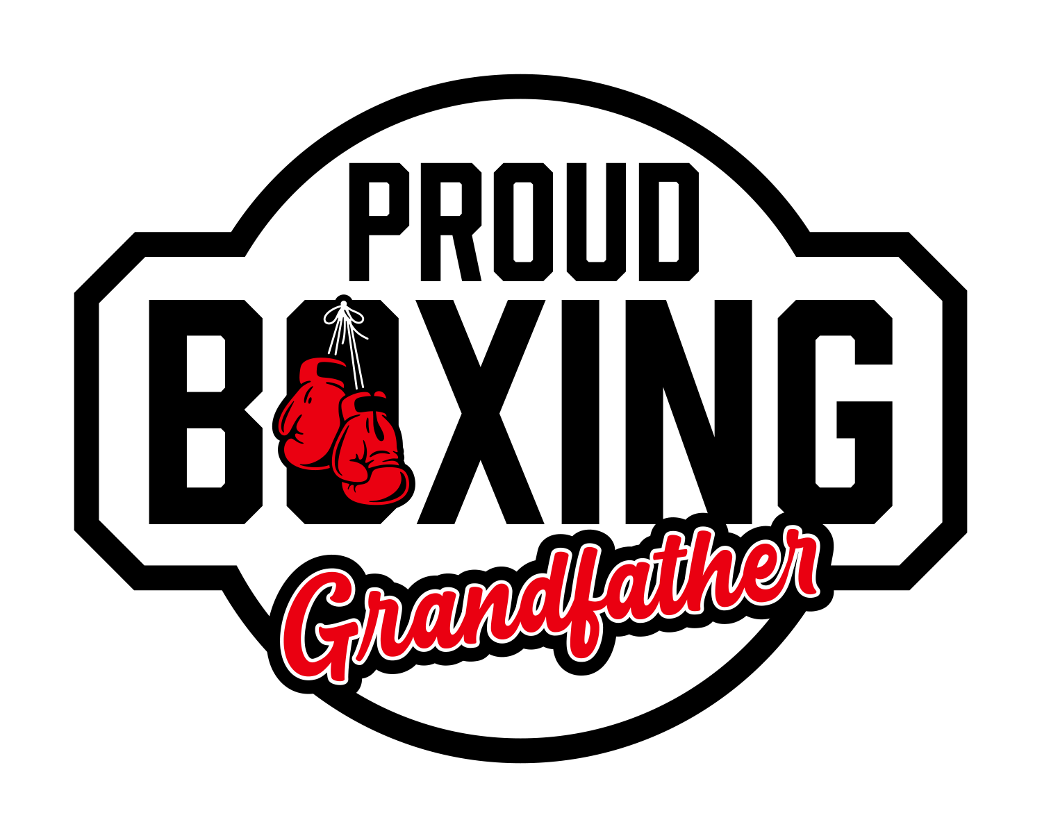Proud Boxing Grandfather