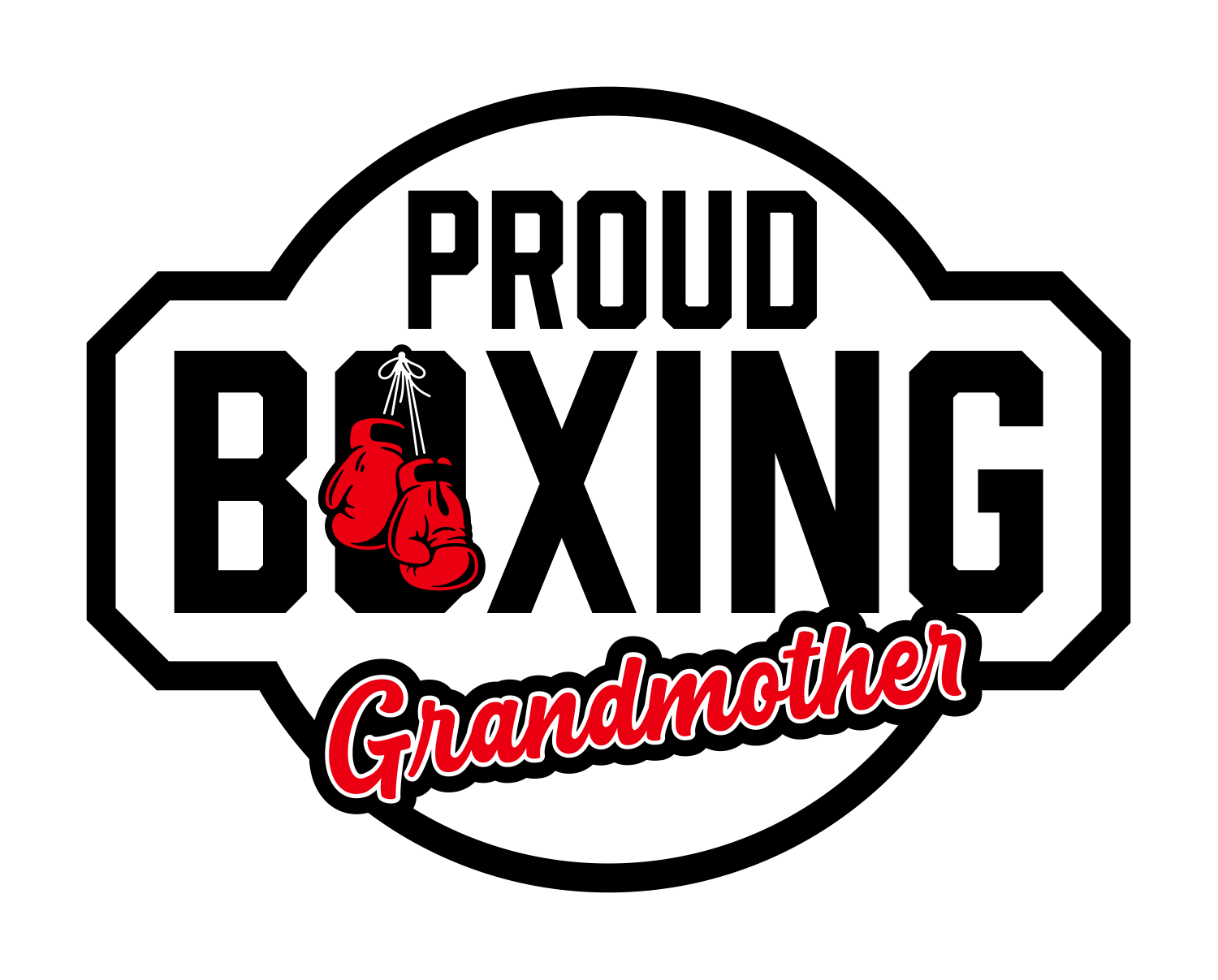 Proud Boxing Grandmother