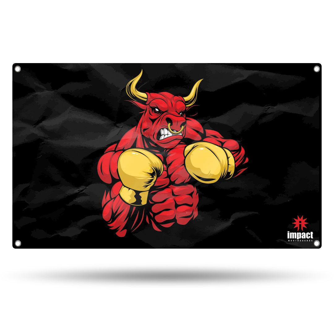 Boxing Bull Banner