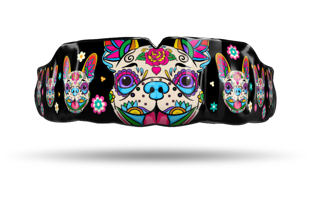 Frenchie Sugar Skull