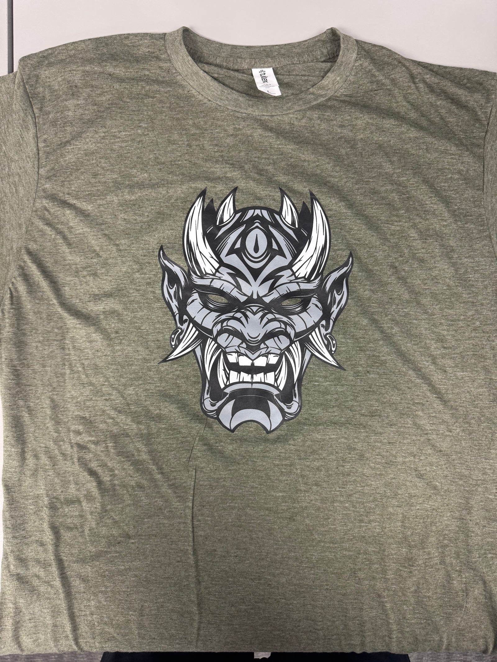 Kabuki Tee - Military Green