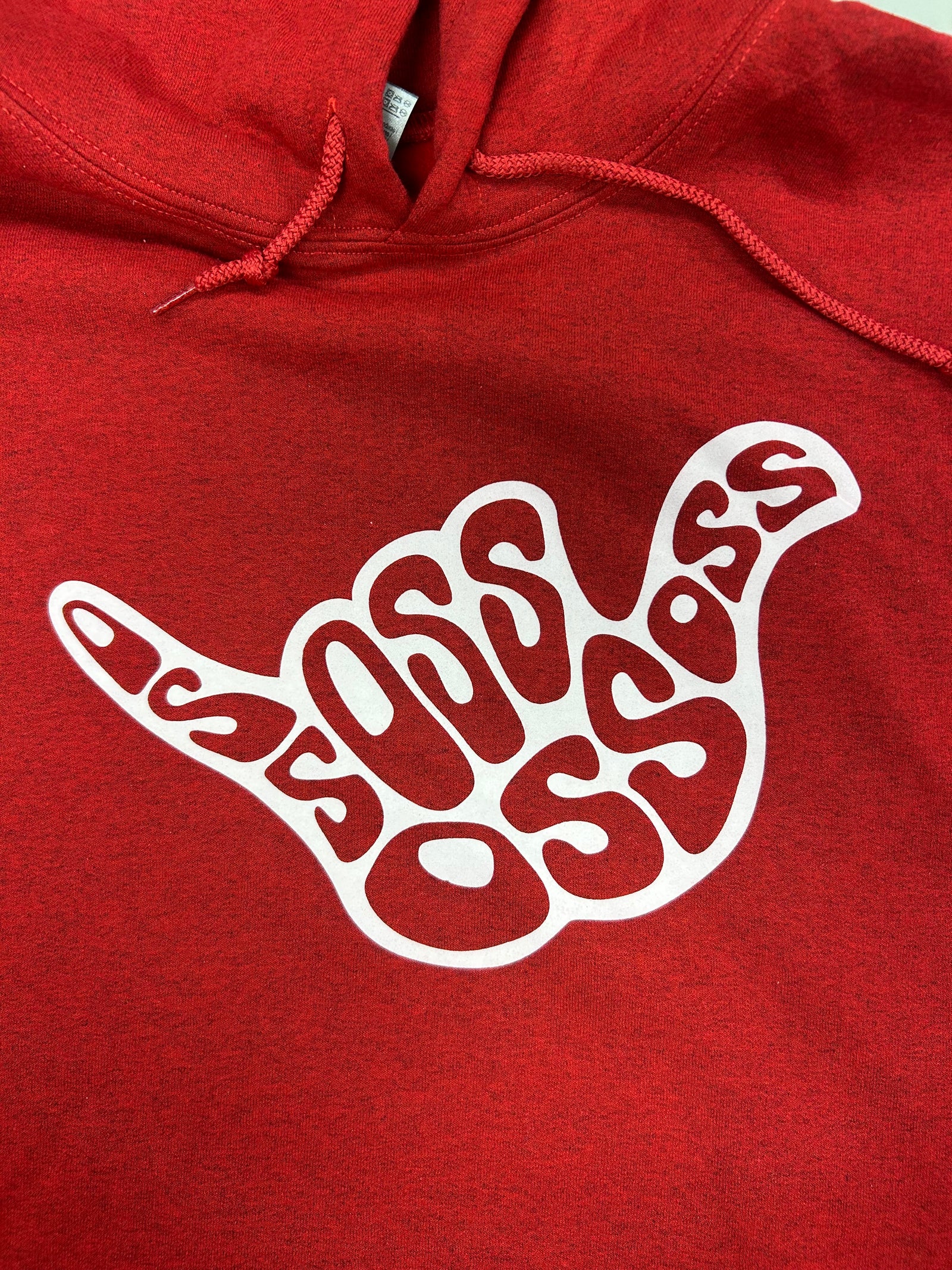 OSS Red Heather Hoodie