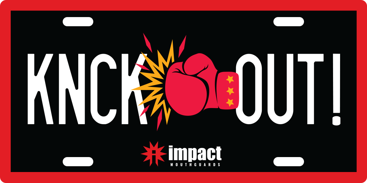 KNCK OUT Car Tag Sticker