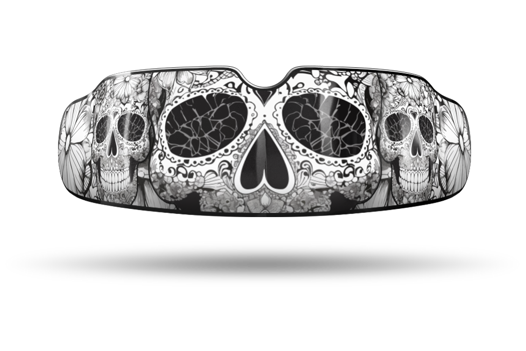 Line Art Sugar Skull QuickFIT