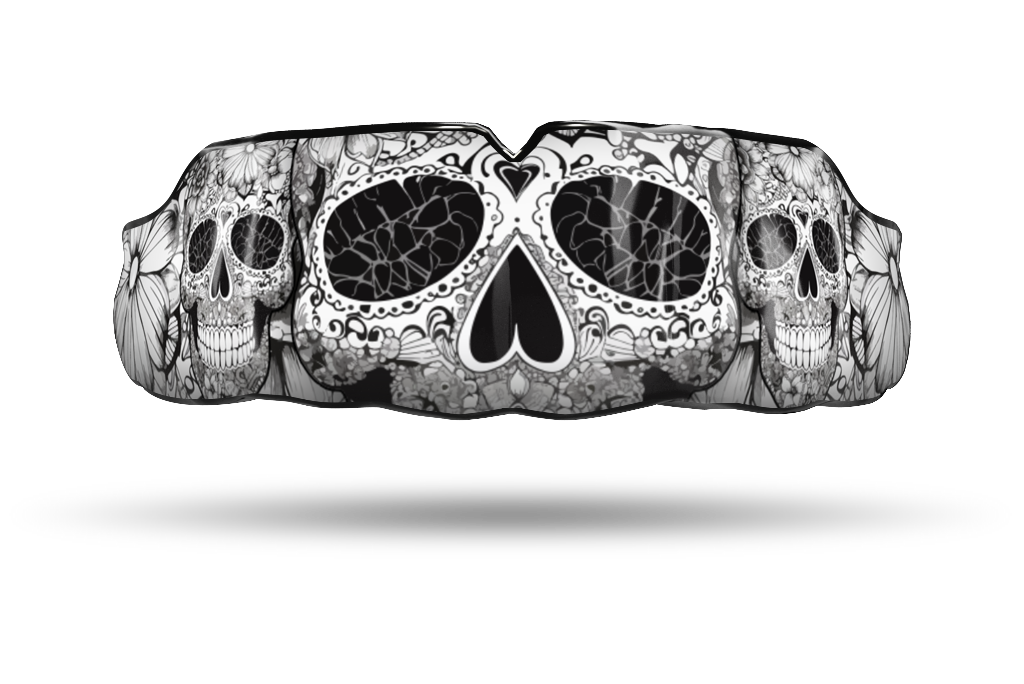 Line Art Sugar Skull