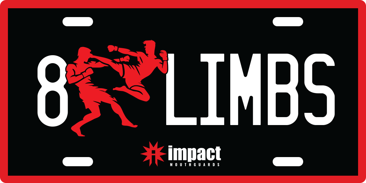 8 Limbs Car Tag Sticker