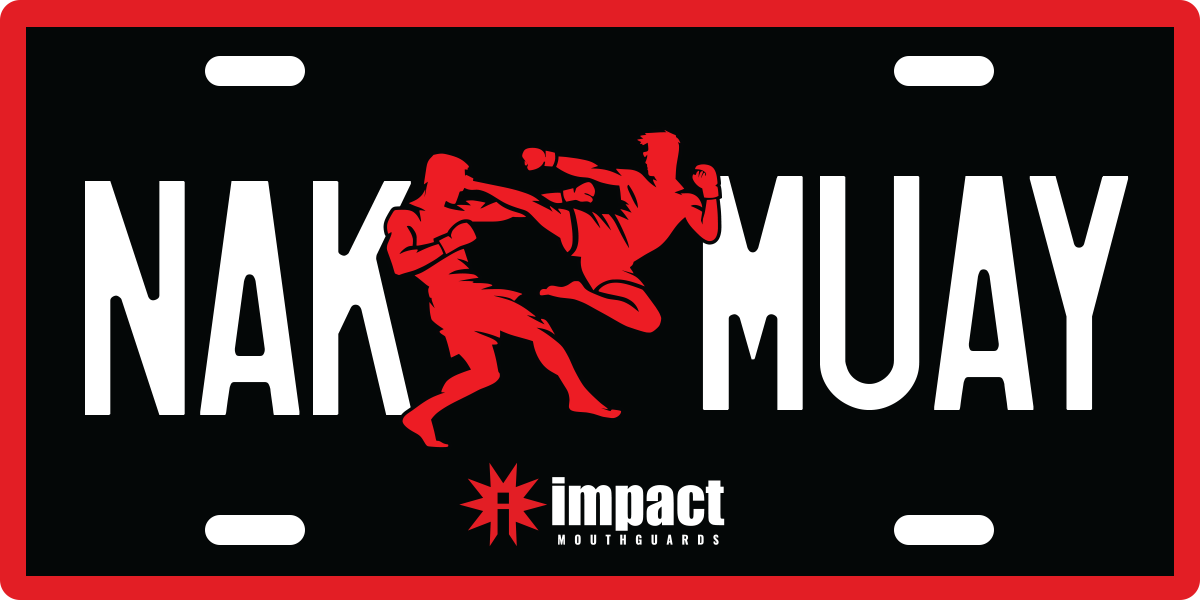 NAK MUAY Car Tag Sticker