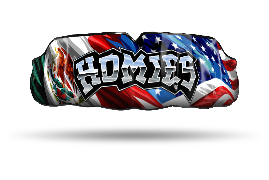 Homies Wavy Flags Logo