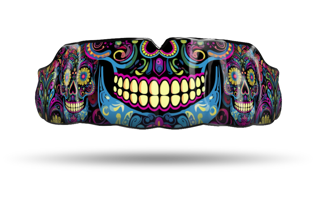 Neon Sugar Skull