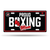 Proud Boxing Mom License Plate