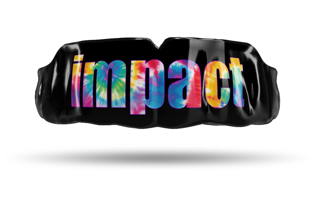 Pure Impact - Tye Dye Logo on Black