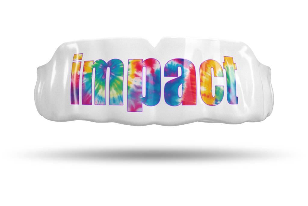 Pure Impact - Tye Dye Logo on White