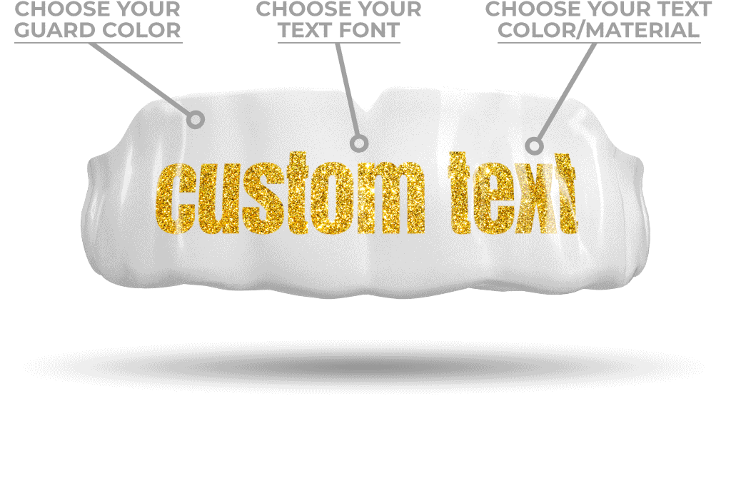 CustomFIT TEXT Mouthguard