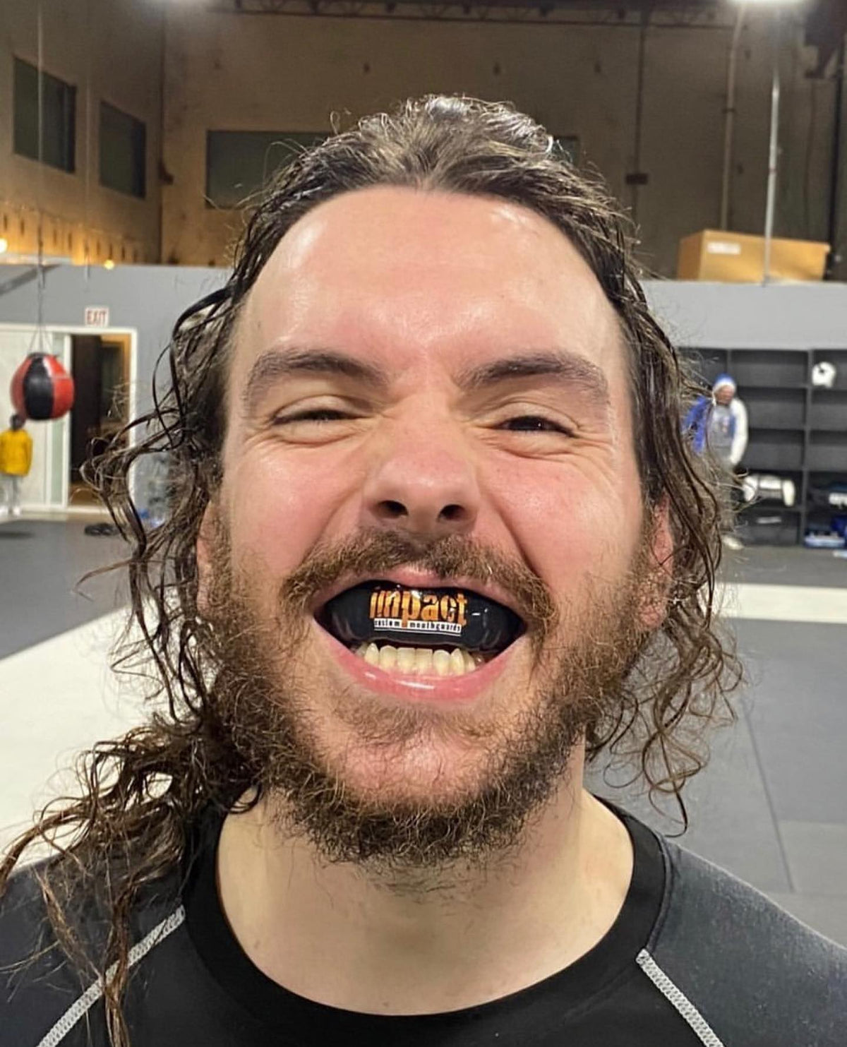 Impact Gold Logo - Black