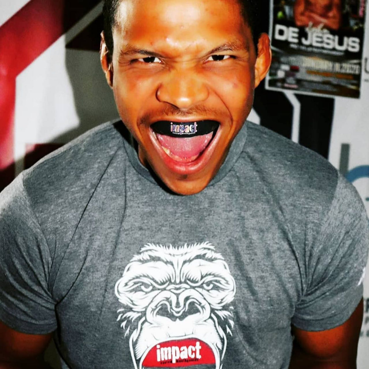 Impact Tie Dye Logo - Black Guard