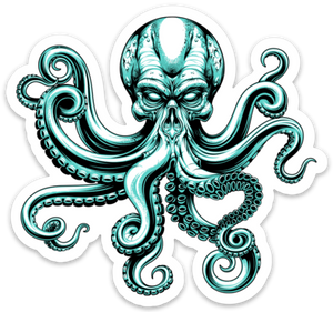Kraken Octopus Sticker - Impact Mouthguards