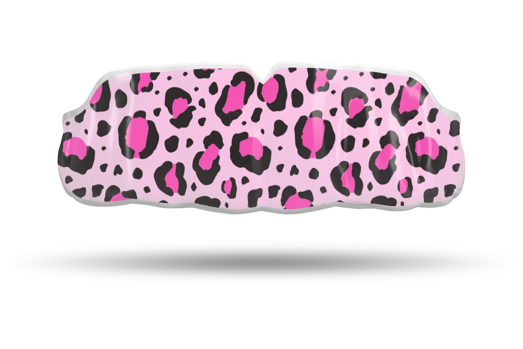 Hot Pink Leopard - Impact Mouthguards Hot Pink Leopard - Impact Mouthguards