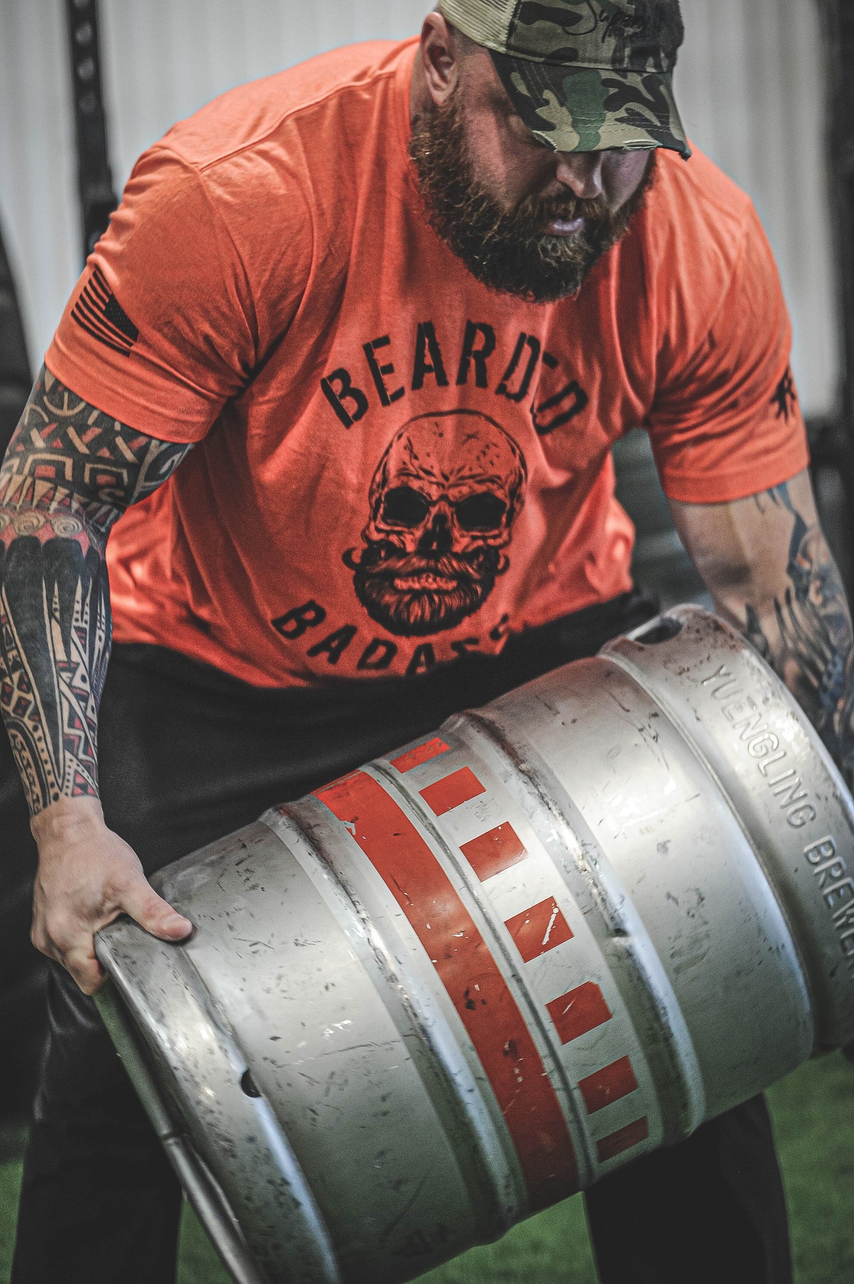 Bearded Badass Sticker