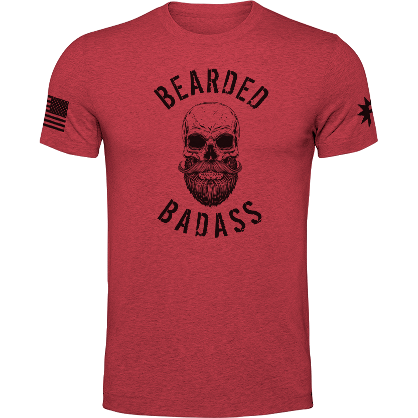 Bearded Badass Sticker