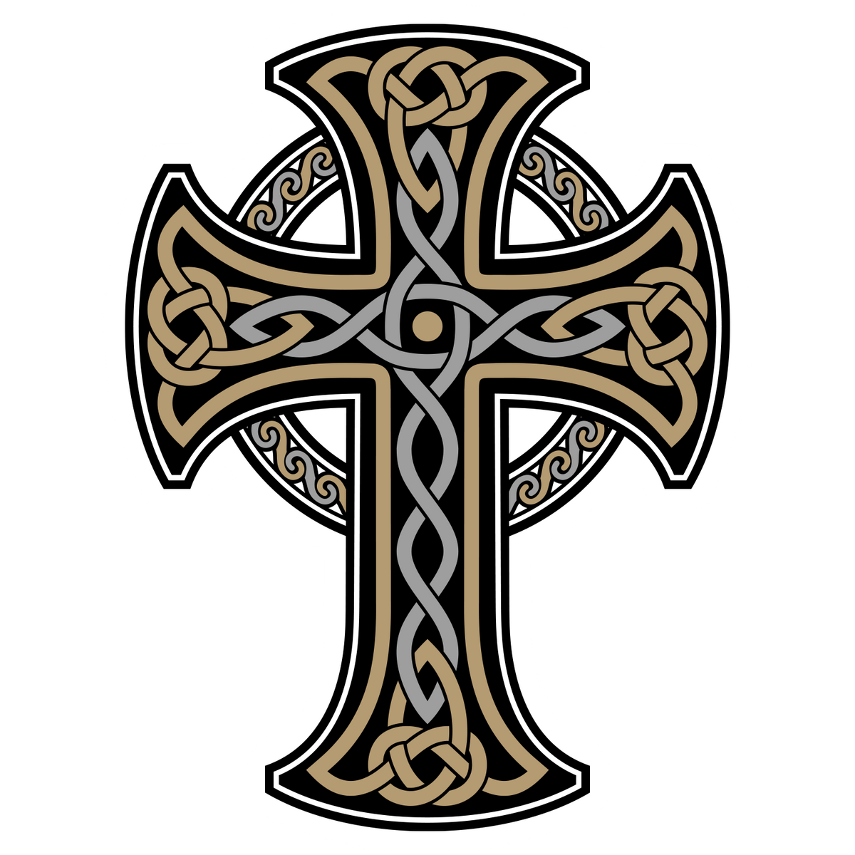 Celtic Cross Sticker