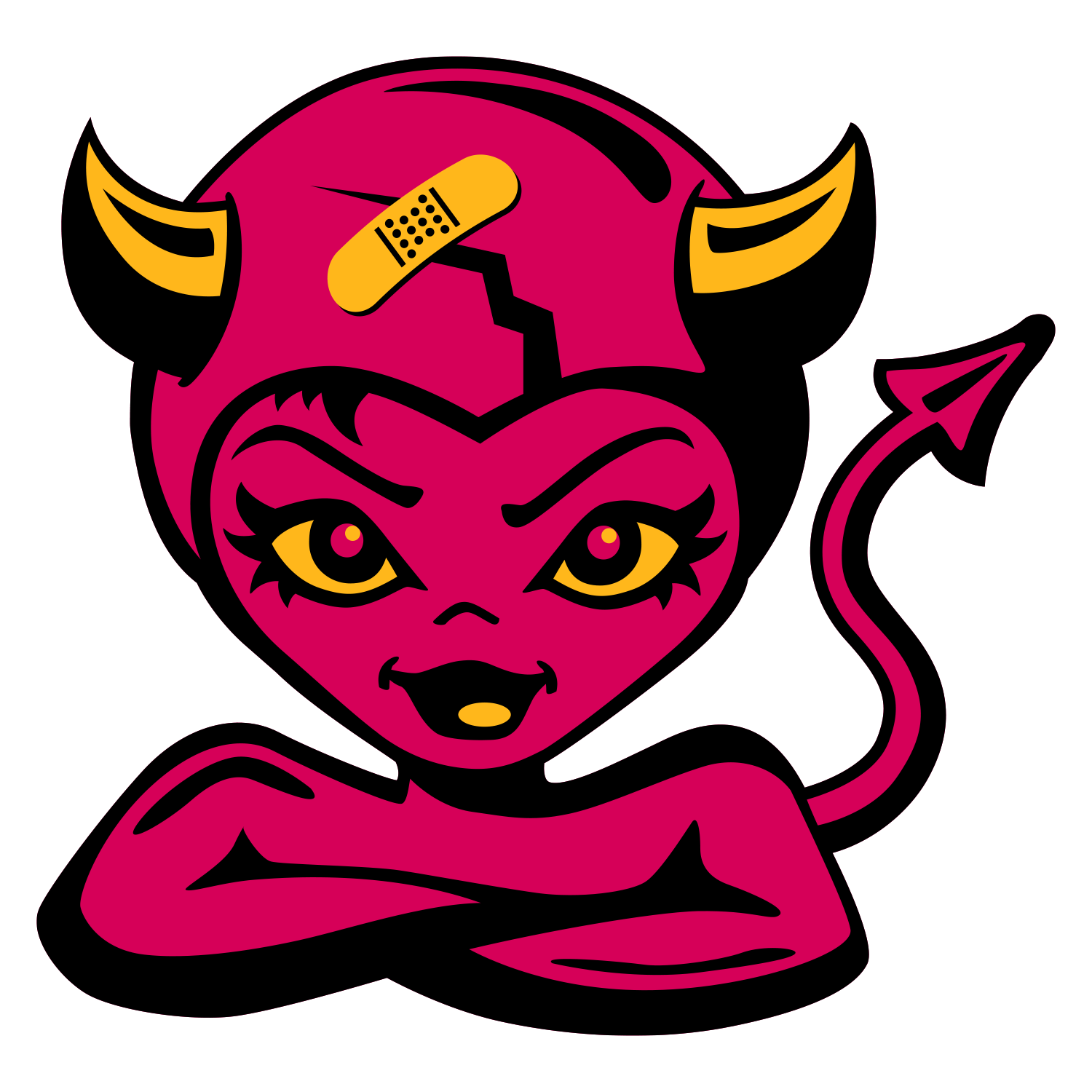 Cutie Devil Sticker