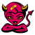Cutie Devil Sticker