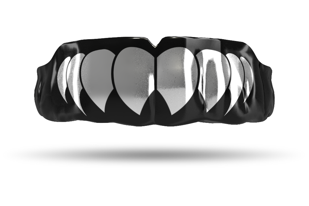 Chrome Silver Fangs (Black)