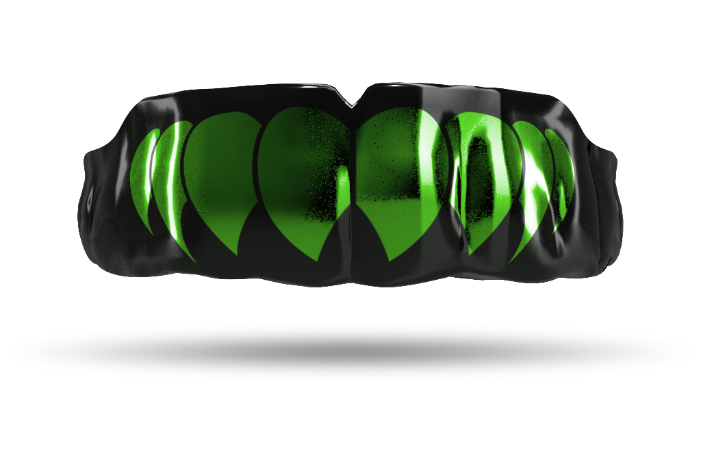 Chrome Emerald Green Fangs (Black)