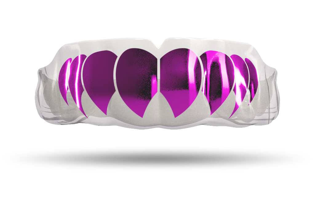 Chrome Fuchsia Fangs (Clear)