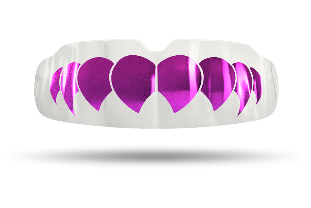 Fuchsia Chrome Fangs (Clear) QuickFIT