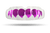 Fuchsia Chrome Fangs (Clear) QuickFIT