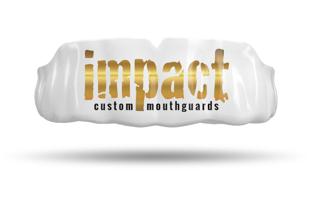 Impact Gold Logo - White