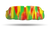 Green, Yellow, and Red Tie Dye