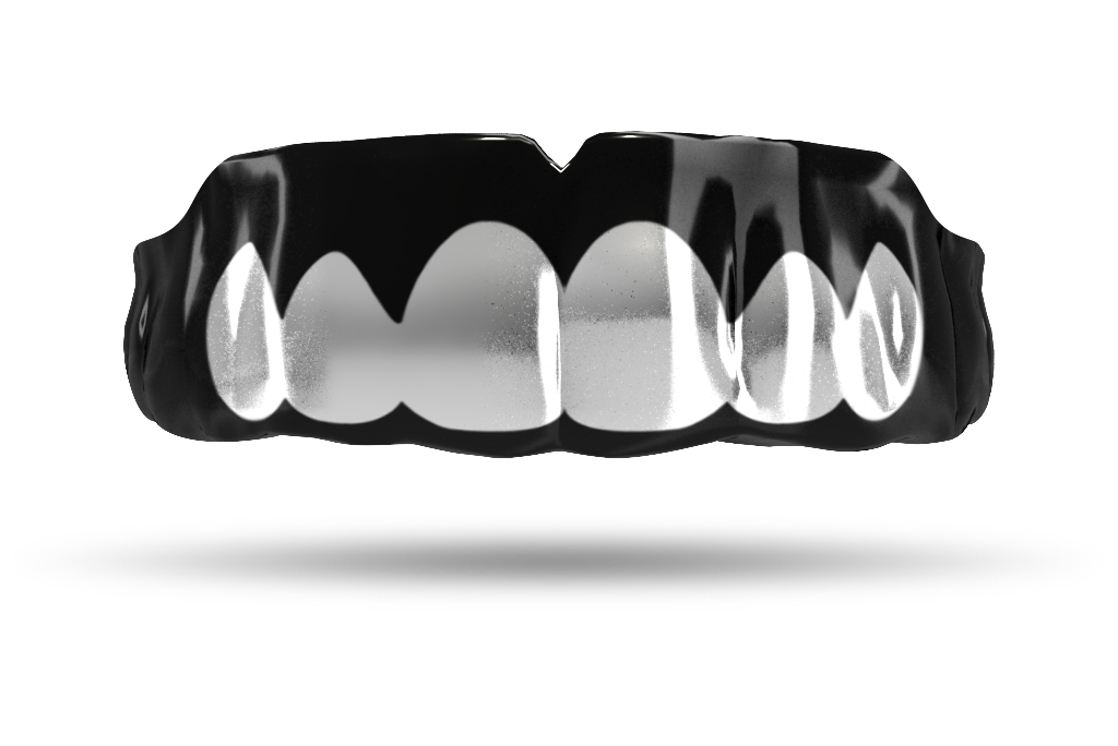 Chrome Silver Grill (Black)