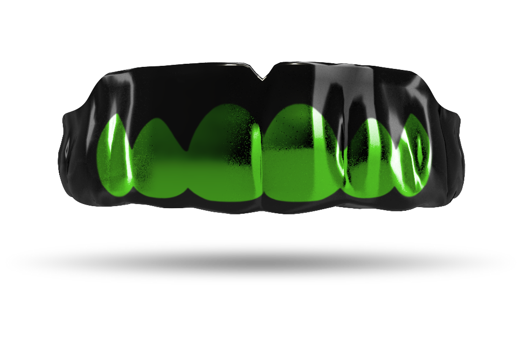 Chrome Emerald Green Grill (Black)