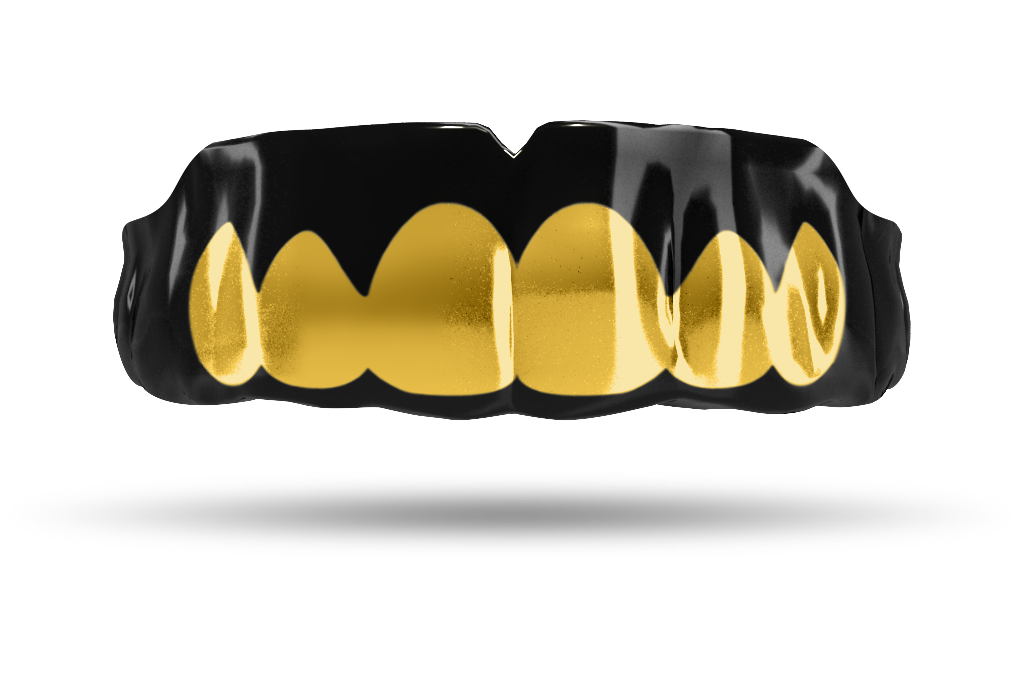 Chrome Gold Grill (Black)