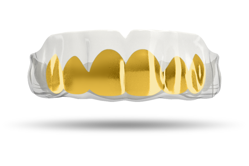 Chrome Gold Grill (Clear)