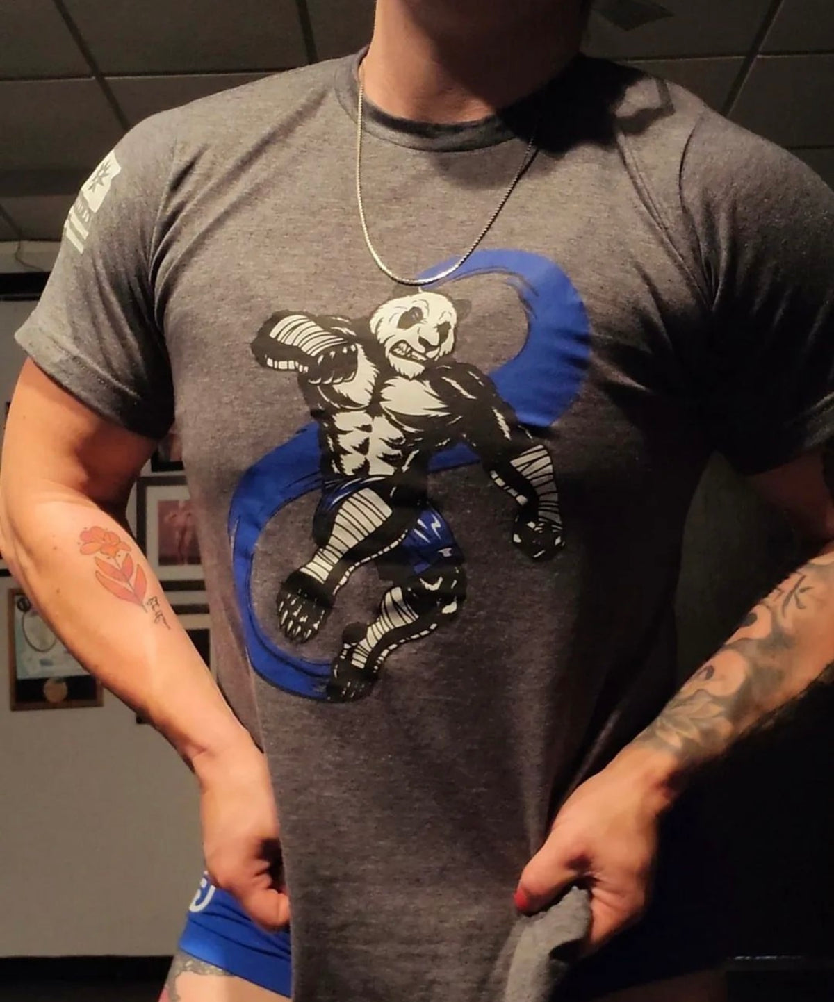 Muay Thai Panda Tee