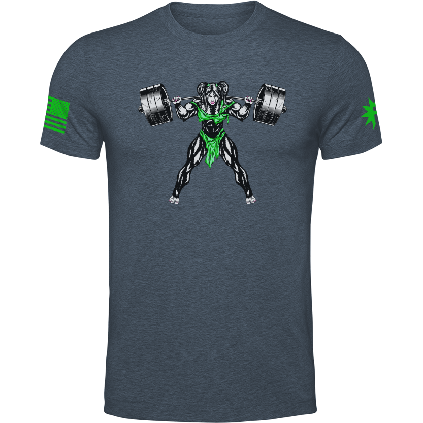 Lady Squatch Squats Sticker