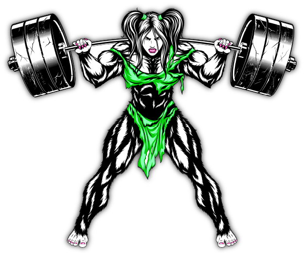 Lady Squatch Squats Tee