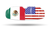 Mexican/USA Flag QuickFIT