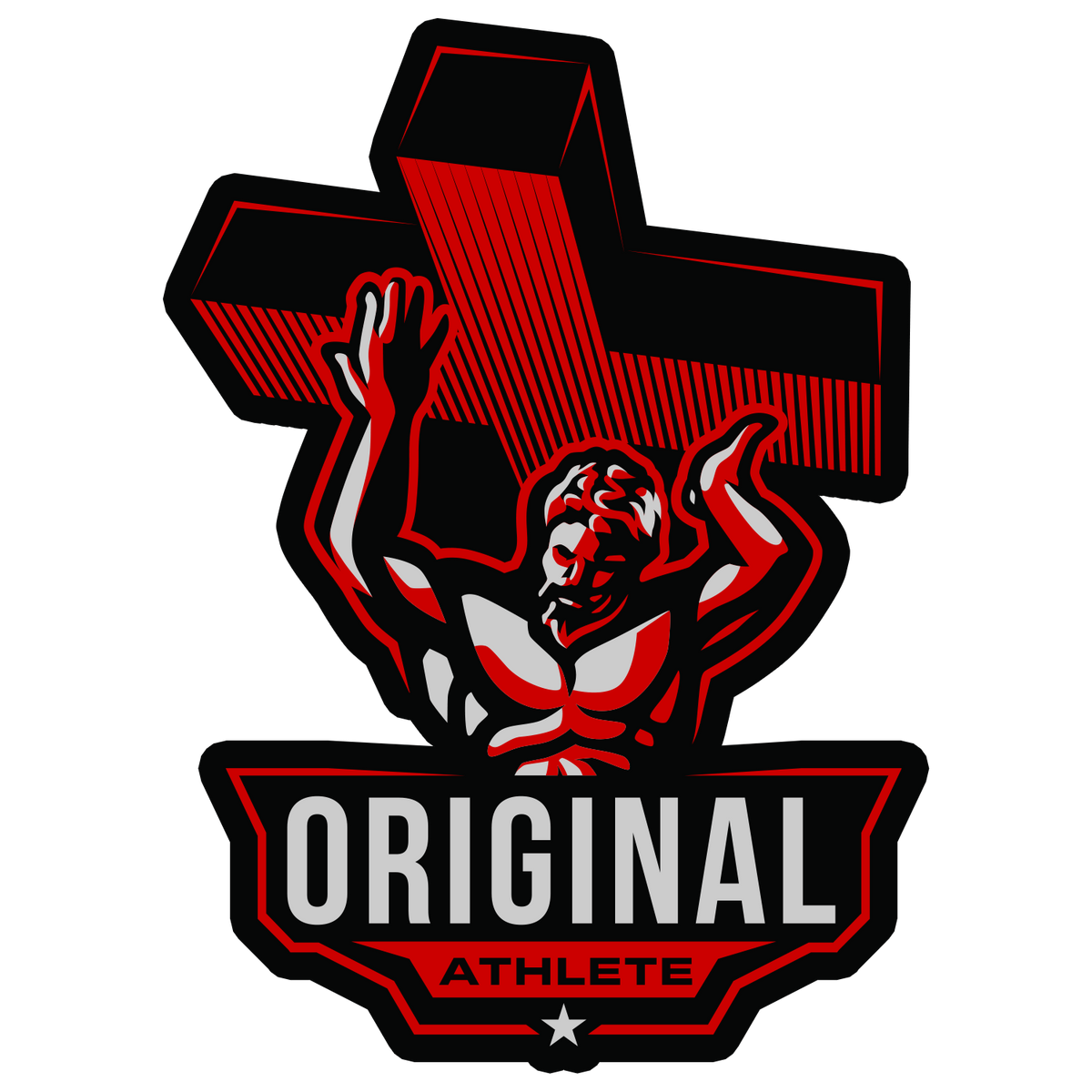 Original Athlete Sticker