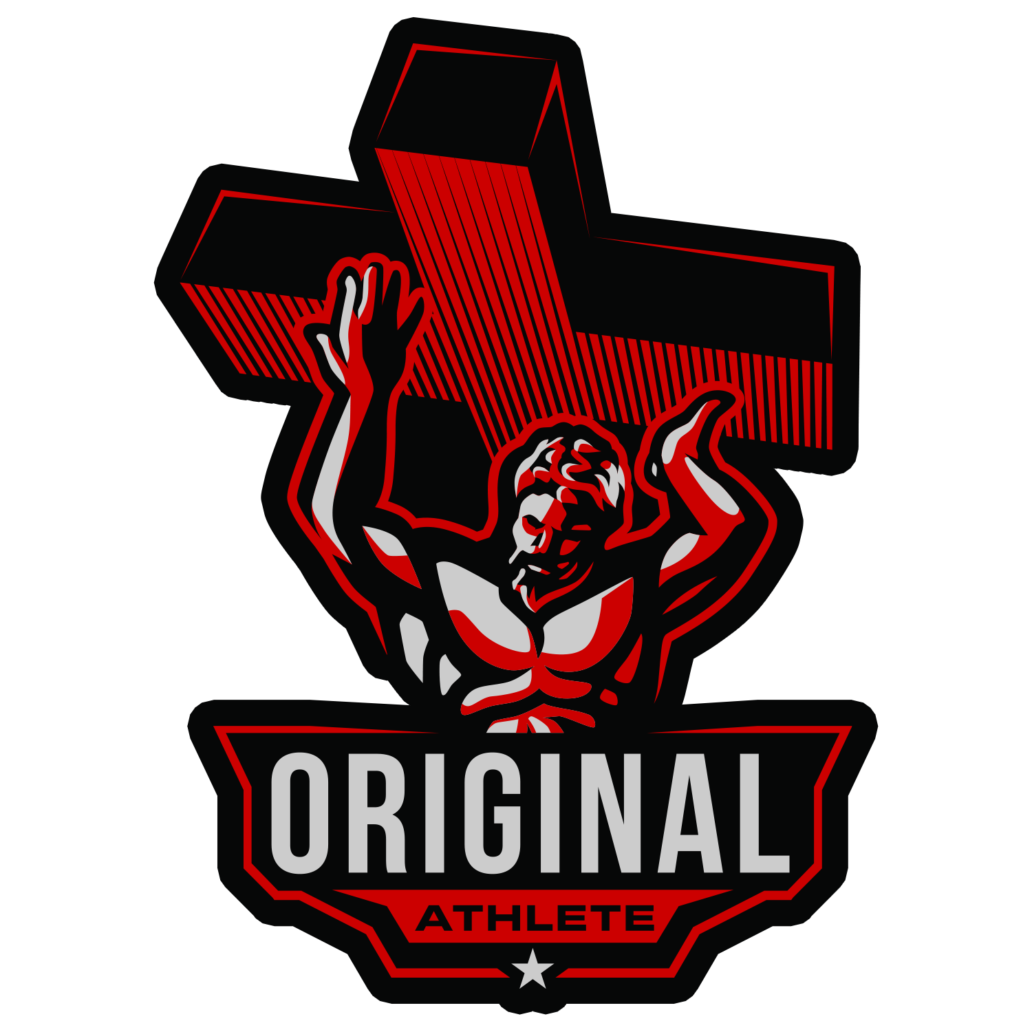 Original Athlete Sticker